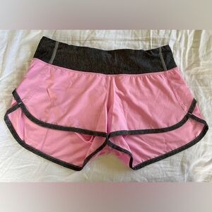 Lululemon Speed run shorts pink sz 4 preowned